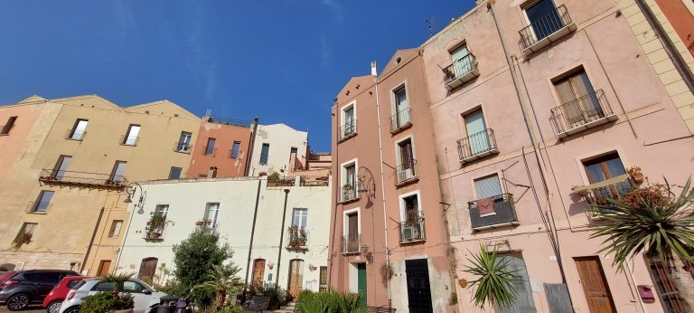 castello district in cagliari