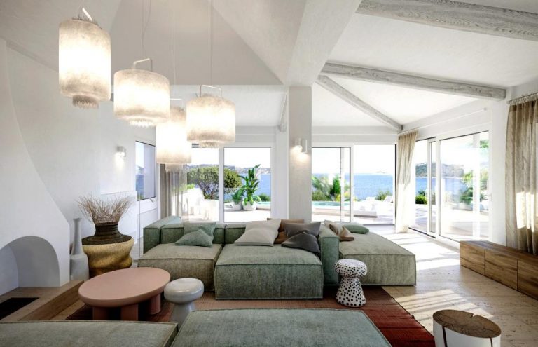 villa moderne sardaigne