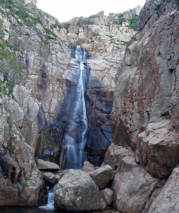 sa spendula waterfall villacidro