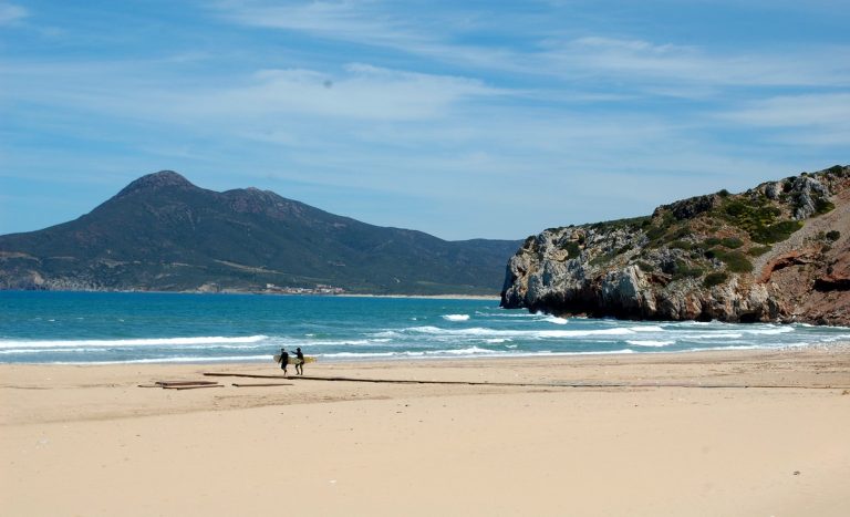strand buggerru surf spot