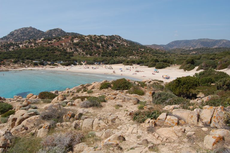 badebucht cala cipolla chia