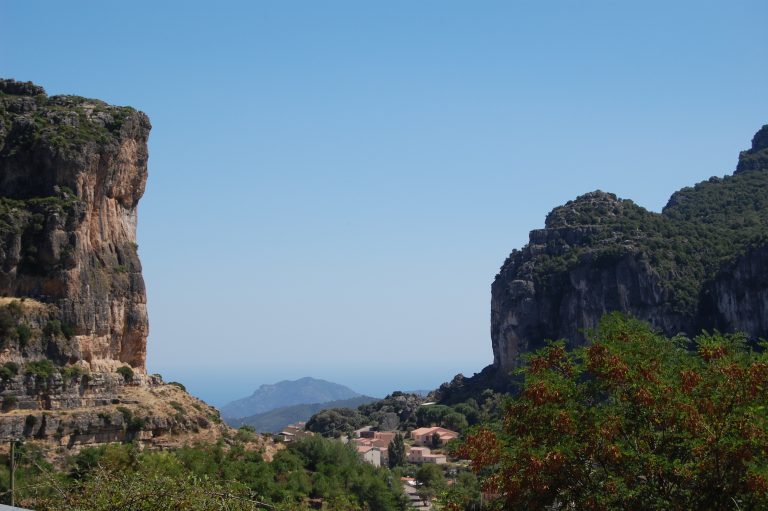 ogliastra in sardinia mountains and sea