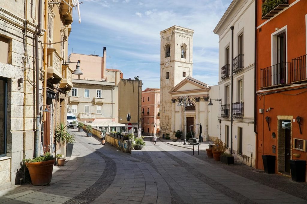vie del centro di cagliari