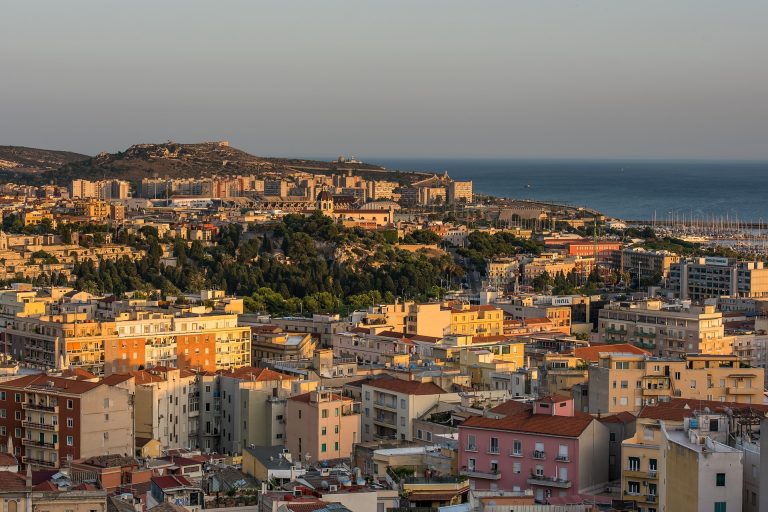 cagliari sunset