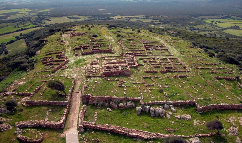 monte sirai archaelogical park carbonia sardinia