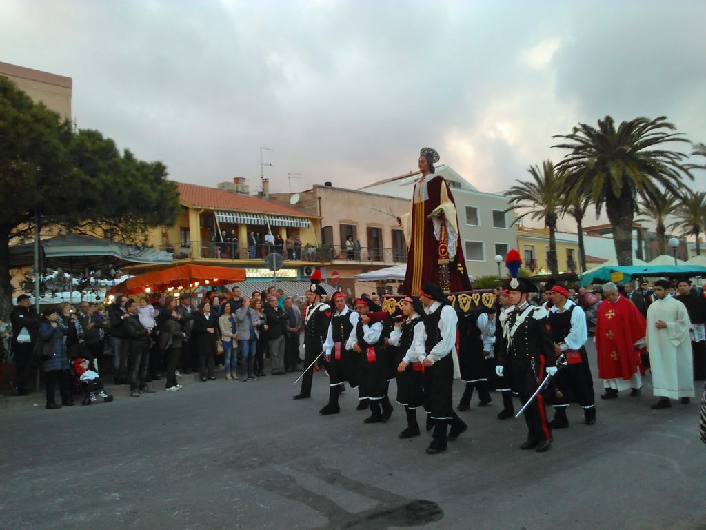  fête du saint patron de l'île a Sant’Antioco