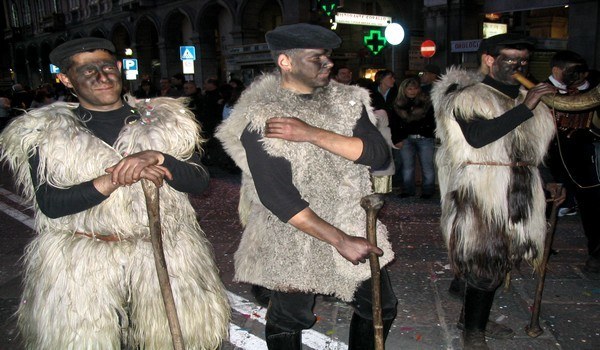 maschere del carnevale sardo