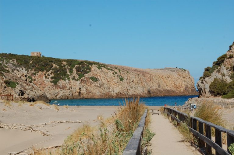 badebucht cala domestica buggerru