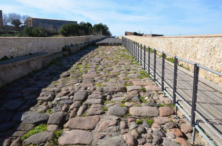  Ville romaine de Turris Libisonis, près de Porto Torres, dans le nord de la Sardaigne.